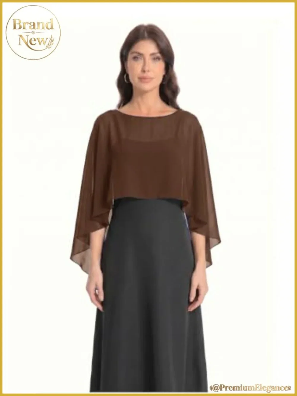 Chiffon Cape Shawl Wrap Evening Dress Wedding Coverup